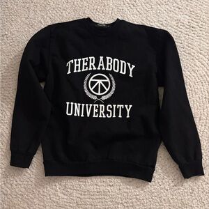 NWOT TALENTLESS Black Crewneck Sweater